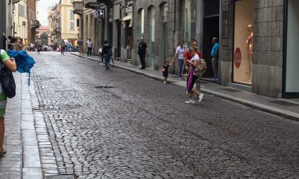 Nuova pavimentazione in Corso Cavour