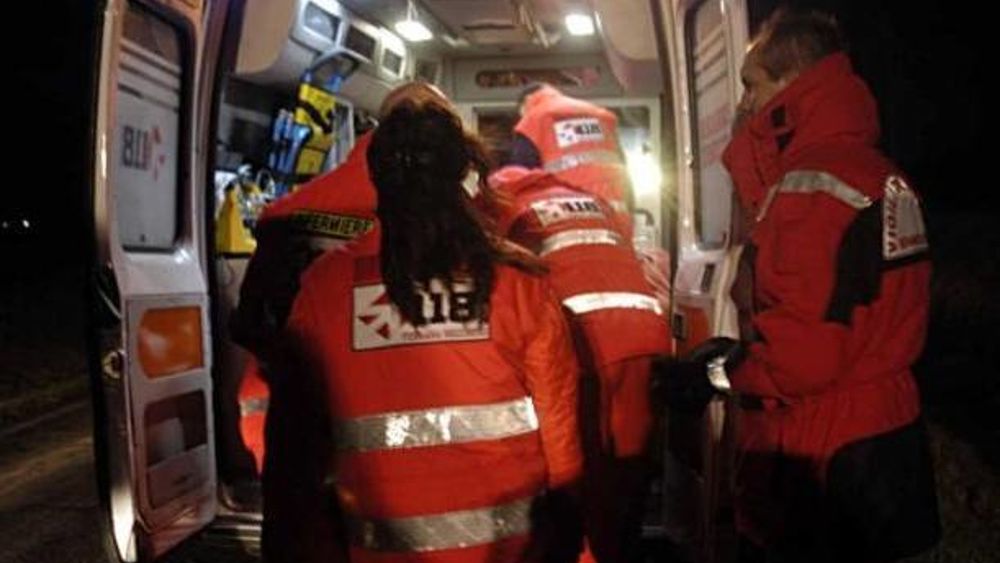 Incidente stradale in città SIRENE DI NOTTE