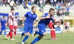 Calcio Pavia Si balla di gioia dopo la vittoria contro il Derthona