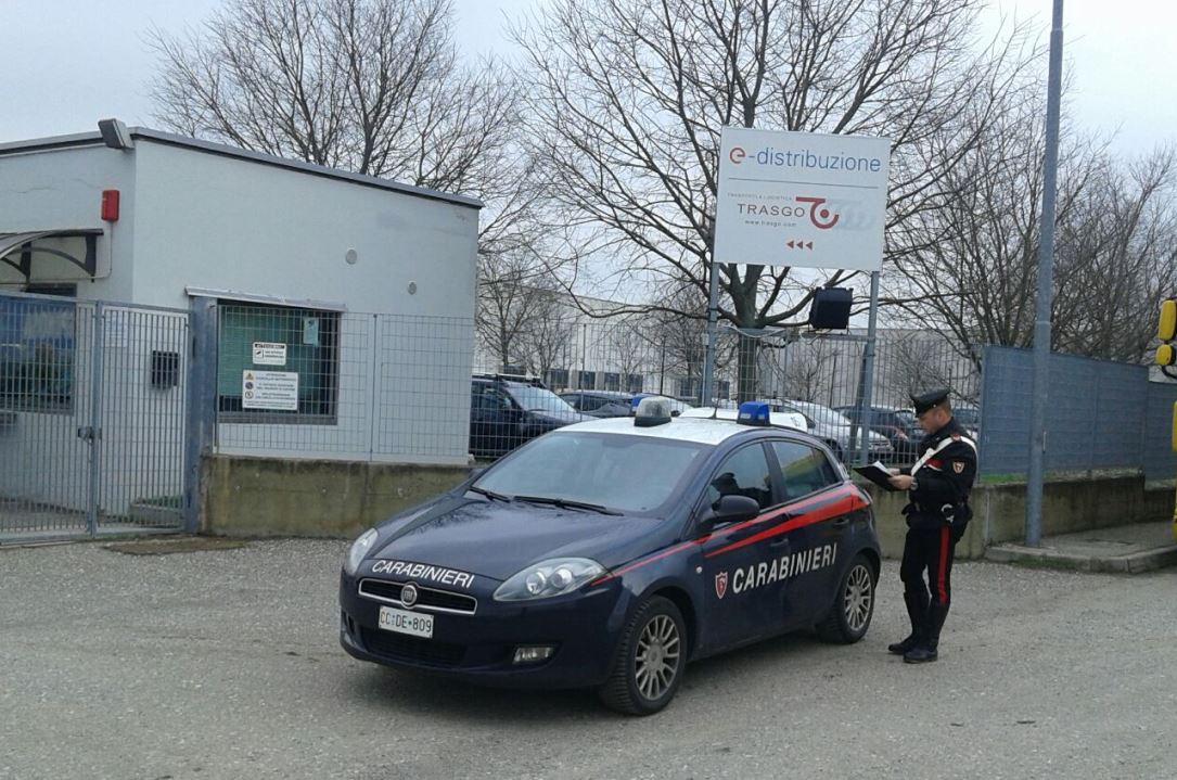 Furti rame nel pavese un arresto in flagranza di reato