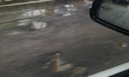 Ponte della Becca manto stradale in condizioni disastrose VIDEO