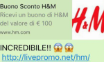 Finti buoni H&M Occhio alle truffe on line