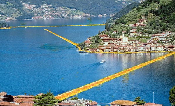 Il lago Maggiore cerca di ripetere il successo del ponte di Christo