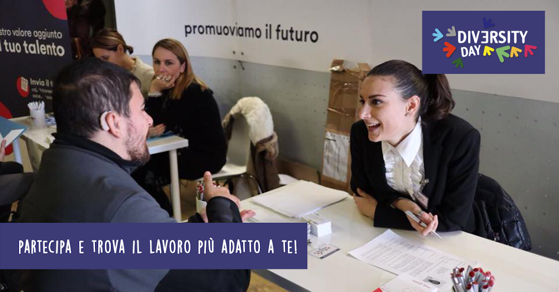 Diversity Day: Career Day riservato all’inserimento lavorativo di persone con disabilità