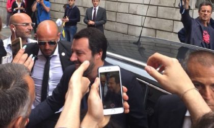 Matteo Salvini a Como: “Apriamo centro di espulsione in ogni Regione” FOTO e VIDEO