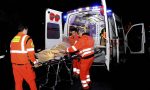 Caduta da moto, due persone in ospedale SIRENE DI NOTTE