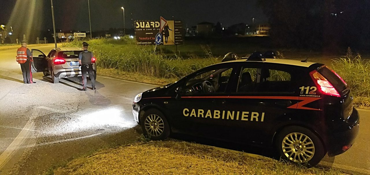 Controllo straordinario del territorio nella notte a Pavia e provincia
