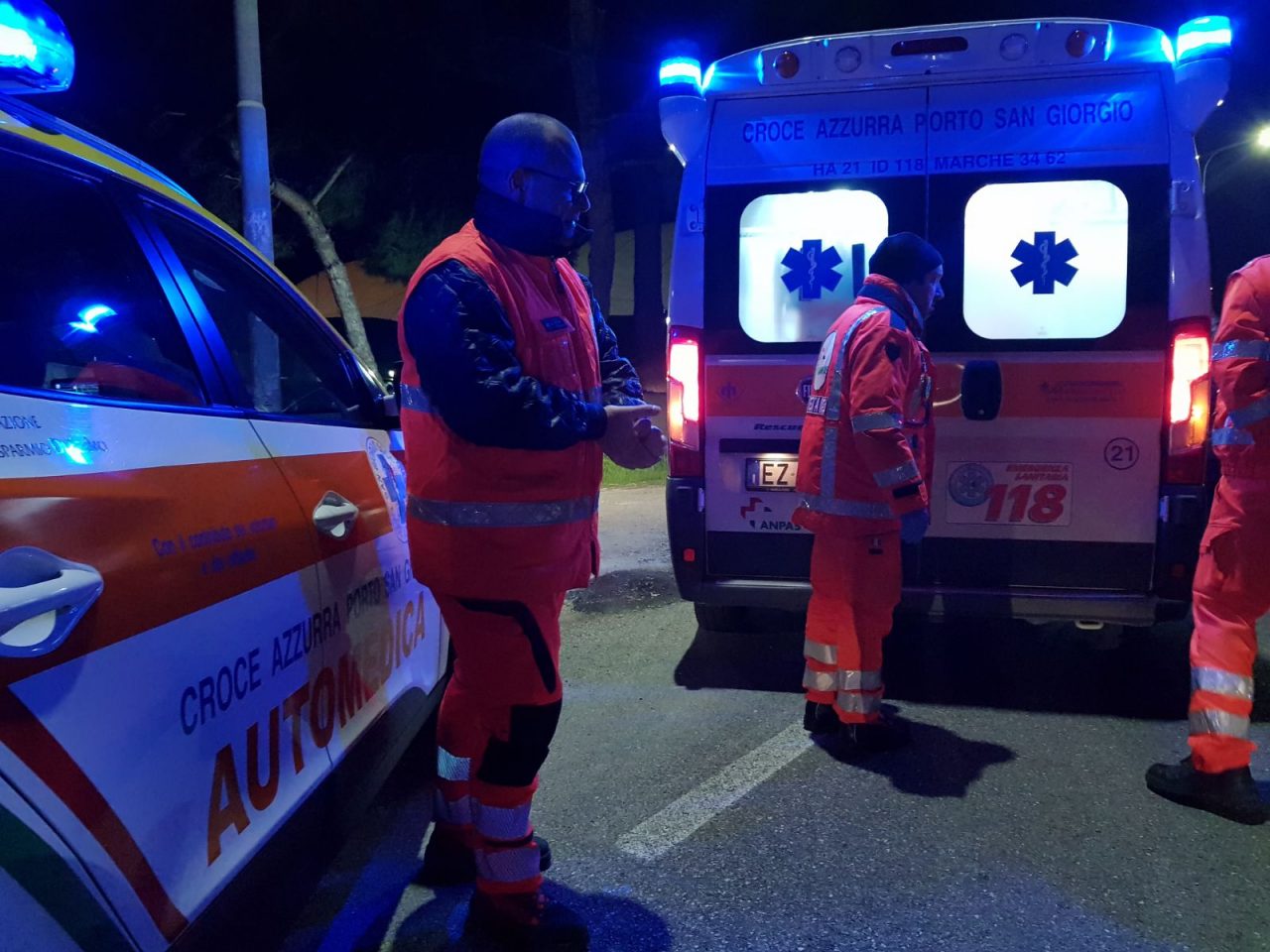 Incidenti stradali e aggressione SIRENE DI NOTTE