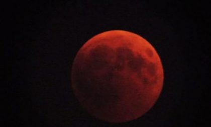 Eclissi di luna sopra Pavia, le foto più belle