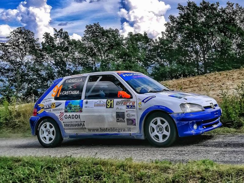 Un super Andrea Castagna vittorioso al Moscato Rally