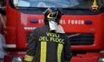 Furgone di medicinali a fuoco, evitato disastro