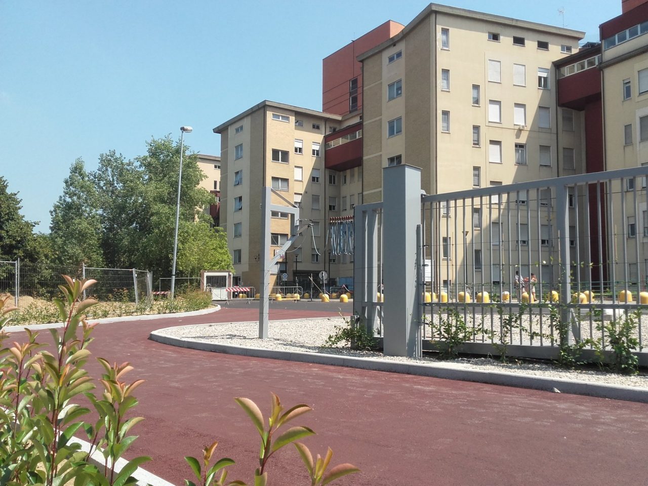 Nuovo percorso d’accesso pedonale da via Campeggi per il San Matteo