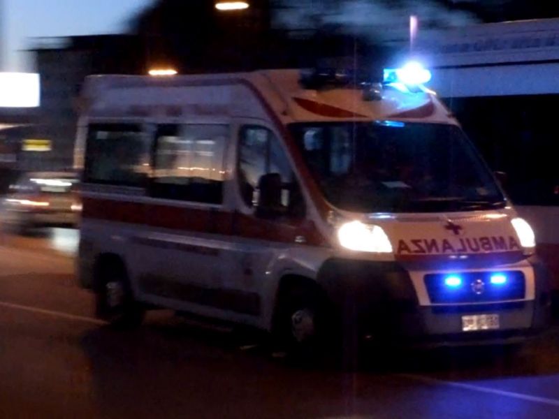 Malore per un bambino di 10 anni SIRENE DI NOTTE