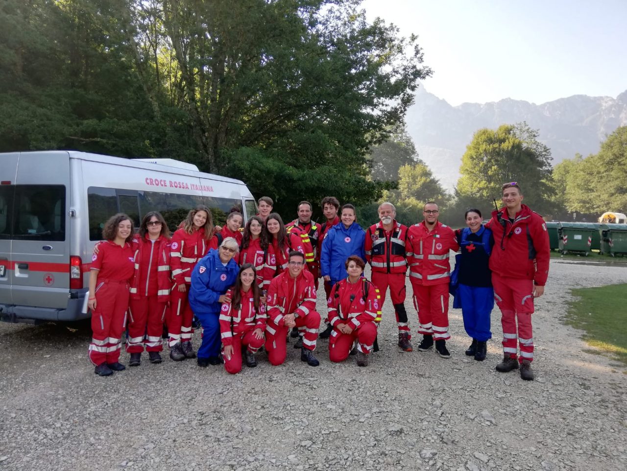 La Croce Rossa Voghera in servizio nel Parco Nazionale d’Abruzzo