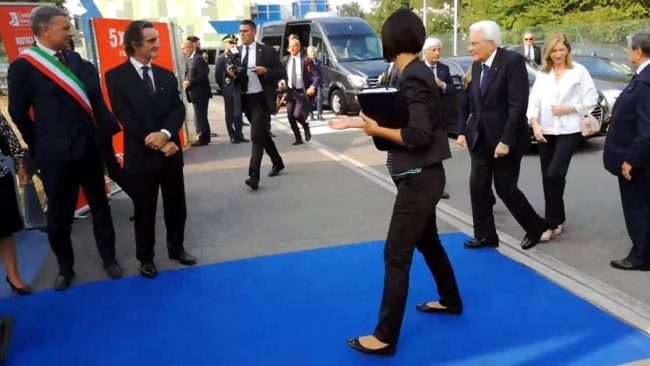 Mattarella a Monza: il Presidente della Repubblica è arrivato VIDEO