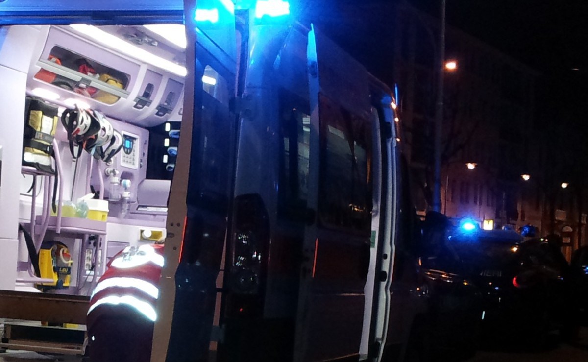Aggressione e intossicazione etilica SIRENE DI NOTTE