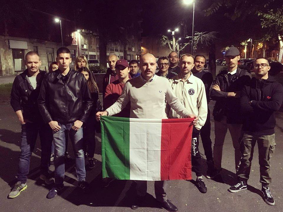Riprendersi la città dal “sudiciume” la passeggiata di CasaPound a Voghera