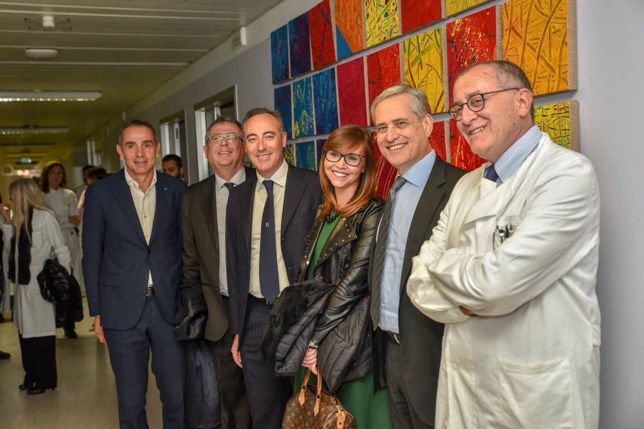 Day Hospital Oncologico Policlinico arredato da Cancro Primo Aiuto