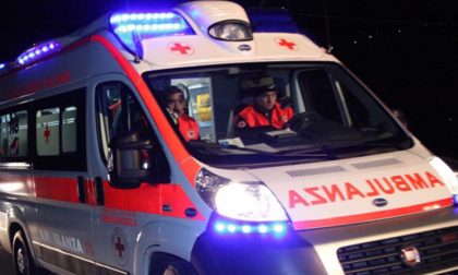 Incidente stradale a Vigevano, soccorse due persone SIRENE DI NOTTE