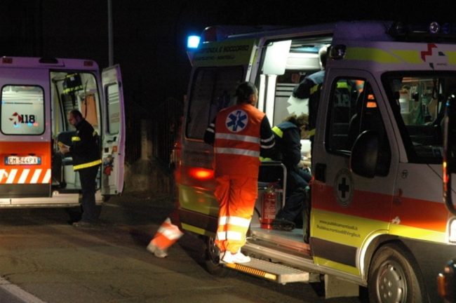 Incidenti stradali e diversi malori SIRENE DI NOTTE