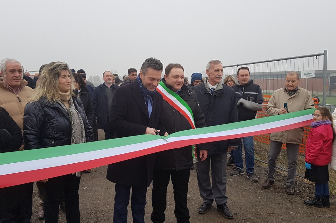 Argini Fiume Po, inaugurato primo tratto nel Pavese