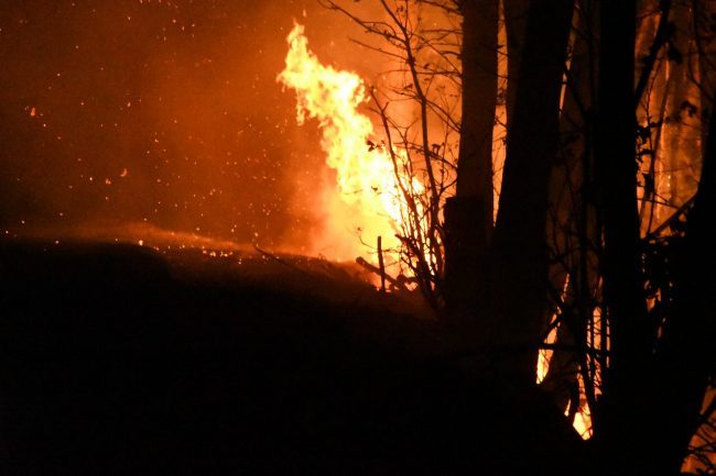 Rischio incendi boschivi, codice arancione su Appennino Pavese