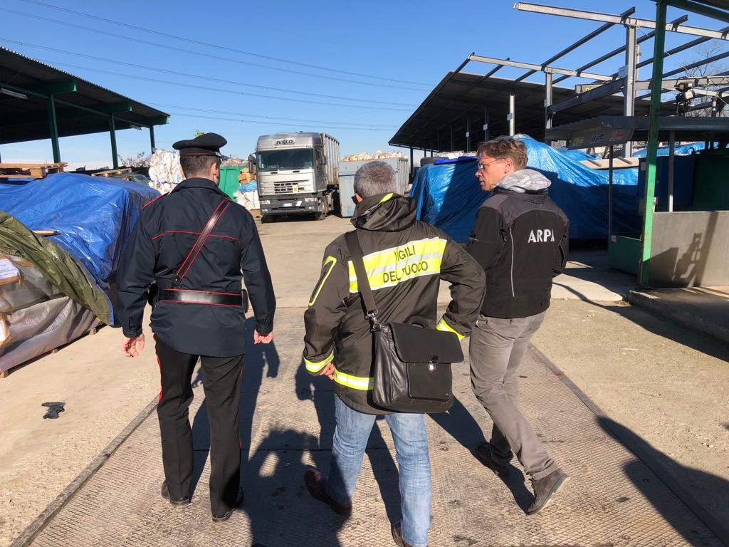 Sequestrata la ditta “Ceraminati” di Ferrera Erbognone e denunciato il titolare