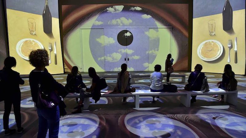 Inside Magritte a Milano fino al 10 febbraio: la mostra VIDEO