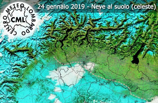 Domani arriva la neve in collina | Previsioni Meteo Lombardia