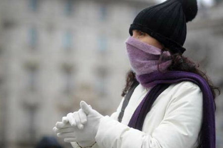 Ondata di gelo: neve fin sulle spiagge
