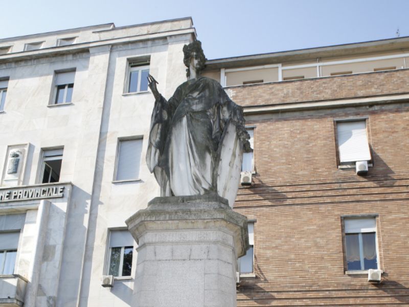 Rinasce la Statua d’Italia a Pavia