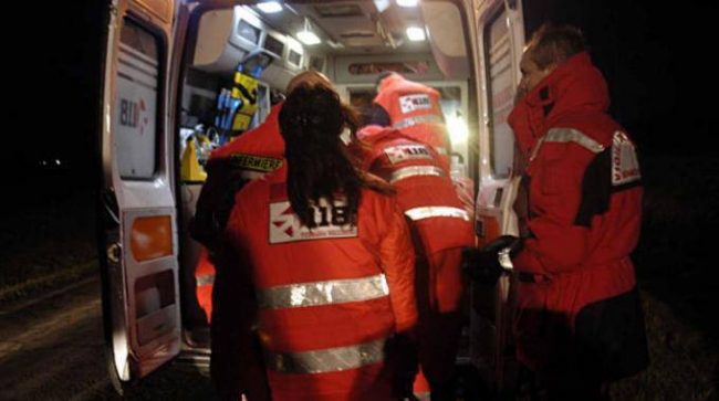 Rissa a Marcignago, soccorso 26enne SIRENE DI NOTTE