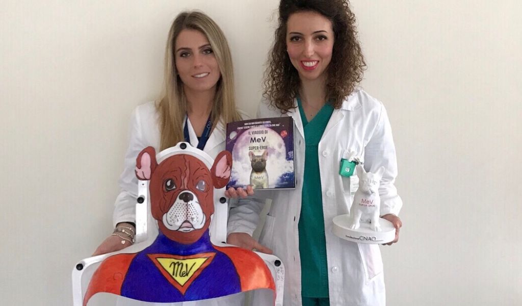 Il cane supereroe che aiuta i bambini ad affrontare il cancro