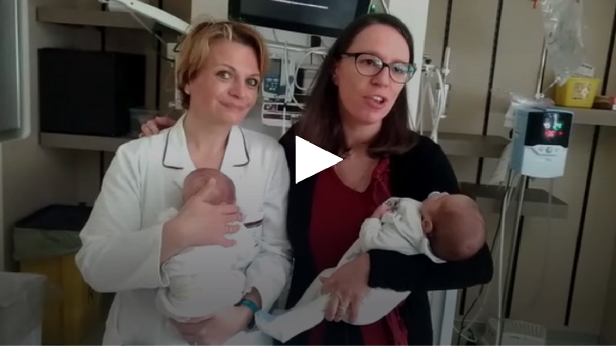 Parto eccezionale in Lombardia: gemelli, ma nati in due mesi diversi VIDEOINTERVISTA ALLA MAMMA
