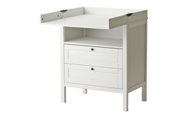 Cassettiera fasciatoio Sundvik, Ikea avverte: “Bloccate la ribalta”