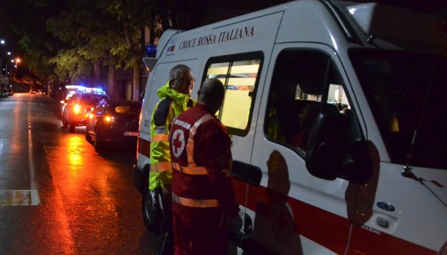 Infortunio al centro sportivo, 24enne in ospedale SIRENE DI NOTTE