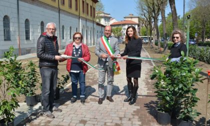 A Voghera inaugurati i nuovi giardini davanti alla ex caserma di Cavalleria