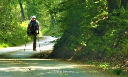 Andrea Devicenzi: una gamba sola per percorrere i 1.000 km della via Francigena