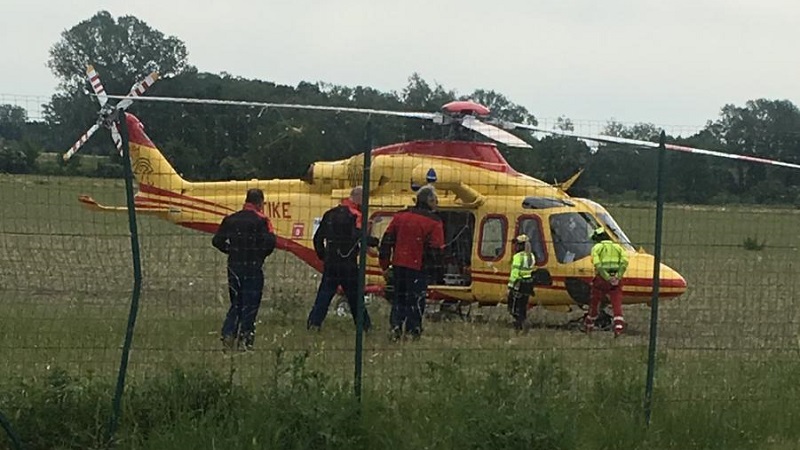Grave incidente per motociclista 27enne a Ottabiano