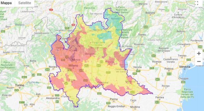 Qualità dell’aria: ozono fuori controllo a Pavia