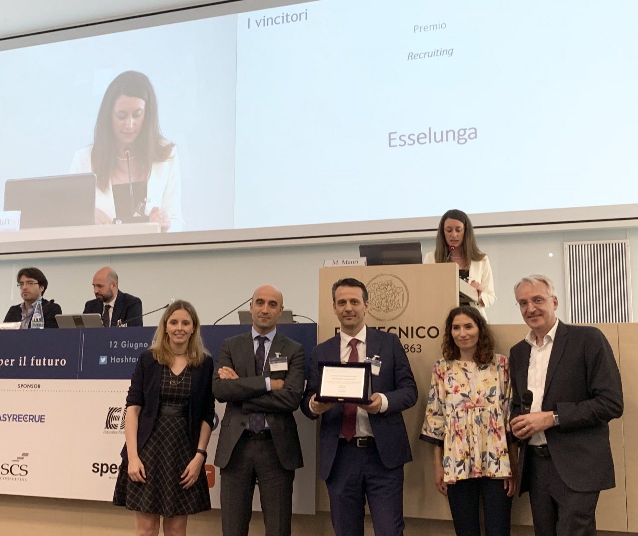 A Esselunga il premio innovazione risorse umane del Politecnico di Milano