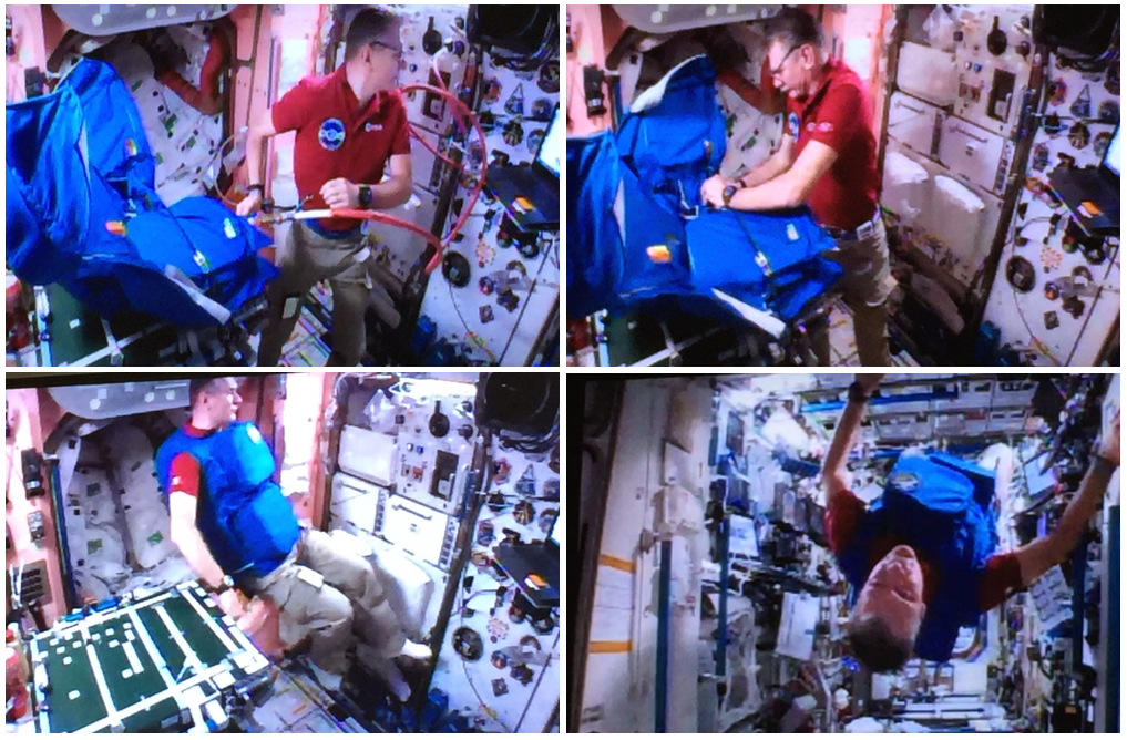 Nasce a Pavia la giacca per la protezione degli astronauti dalle radiazioni: testata da Luca Nespoli