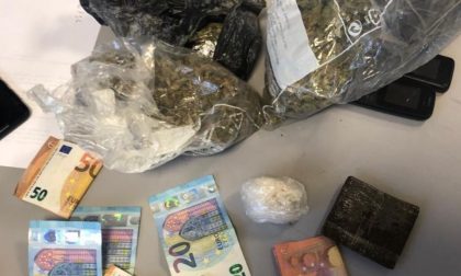 Arrestato spacciatore: in casa 400 grammi tra cocaina, hashish e marijuana