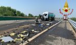 Gravissimo incidente, autostrada A4 chiusa in direzione Milano LE FOTO