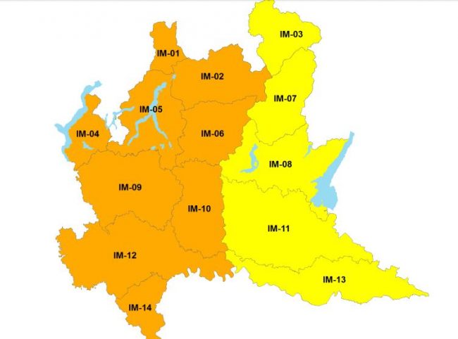 In arrivo vento e forti temporali: ALLERTA METEO ARANCIONE
