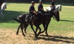 Carabinieri a cavallo nel Parco Lanzuolo di Salice Terme