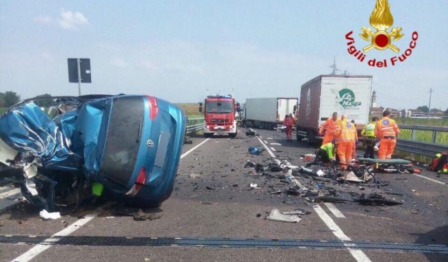 Incidente con mezzo pesante, morto un uomo di 60 anni