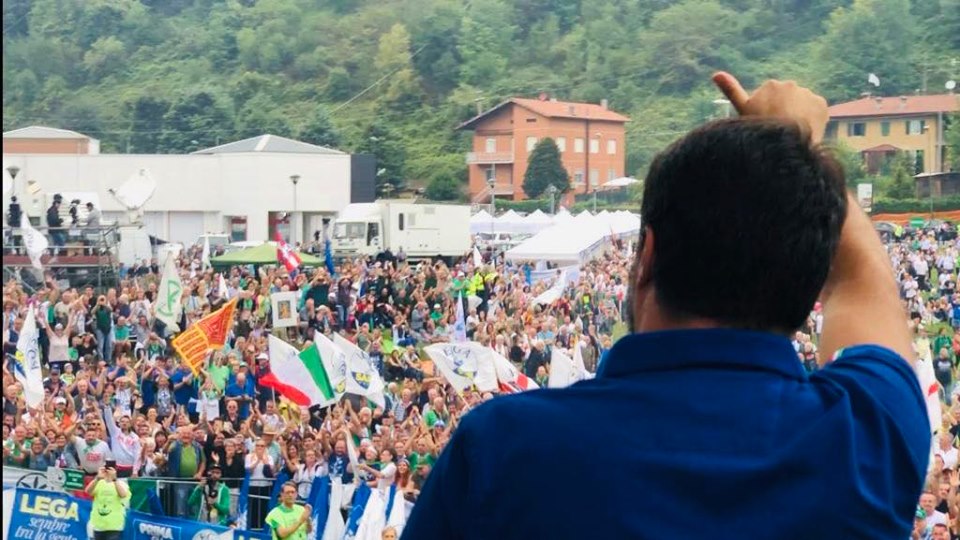 Il raduno di Pontida compatta il popolo leghista