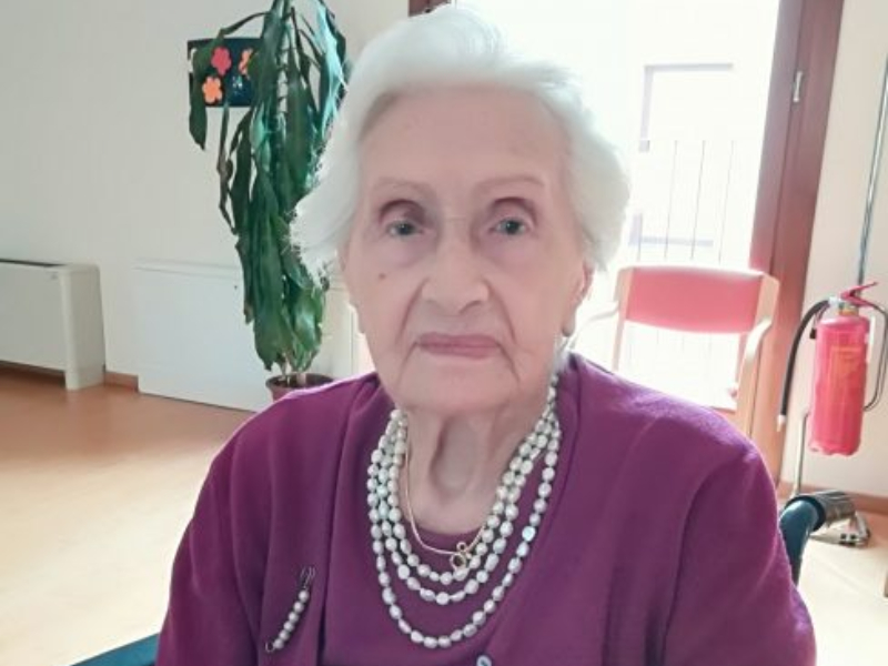 Auguri ad Albina per i suoi 107 anni!!