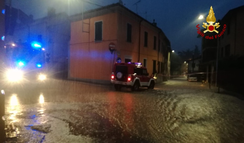 Emergenza maltempo: Rivanazzano trasformata in un fiume d’acqua VIDEO